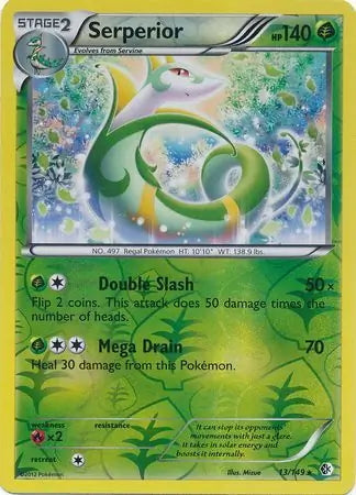 Boundaries Crossed Serperior #13/149 reverse holo